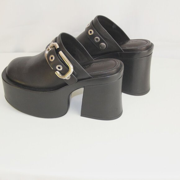 New In Box Marc Jacobs The J Marc Leather Clog Size 6 US/36 EU - Picture 4 of 13